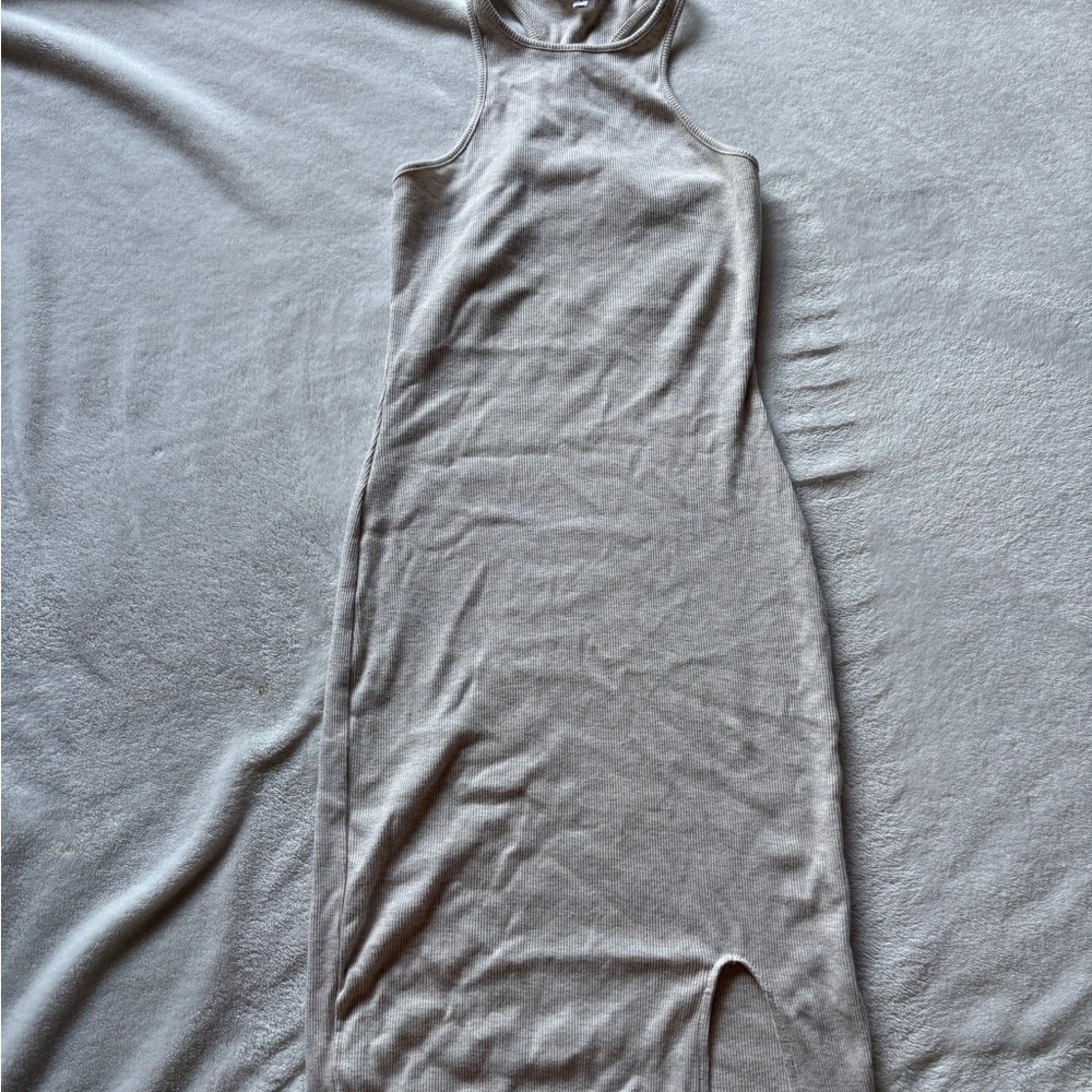 Fashion Nova Cream Midi Dress - Picture 3 of 4